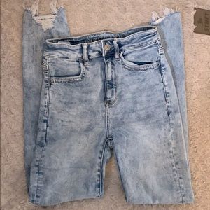 American Eagle Acid Wash jeans